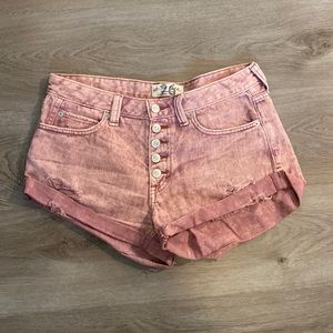 Pink Free people Shorts